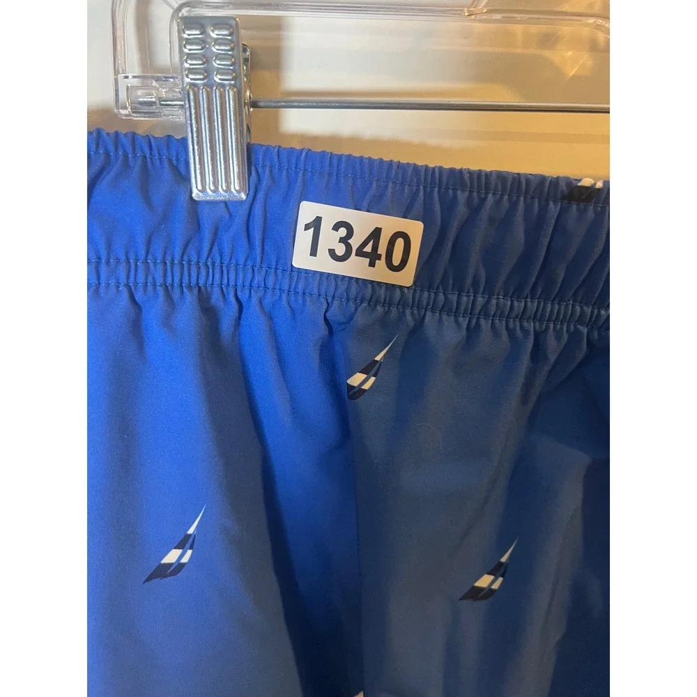 Nautica Mens Swim Trunks Sailboat Print‎ Blue XXL